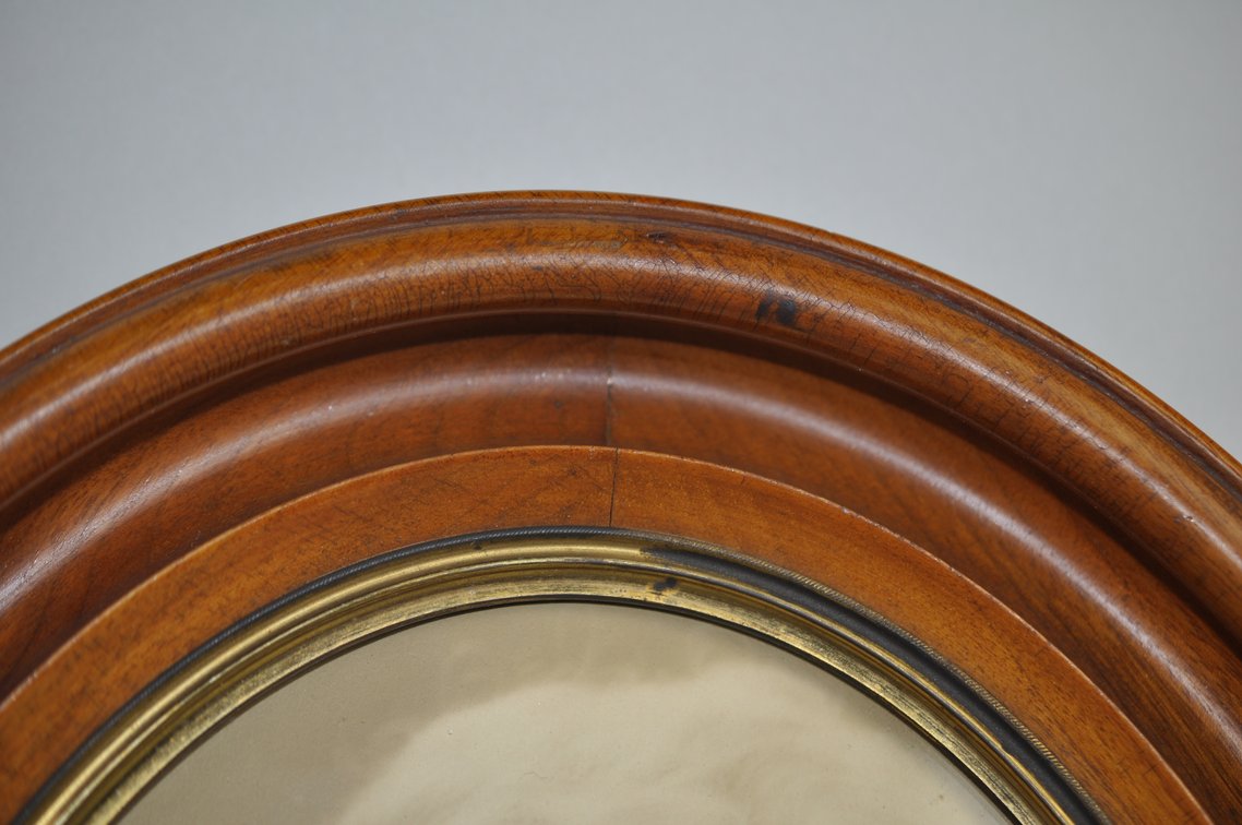 Victorian Oval Walnut Picture Frames, photo 6 of 16