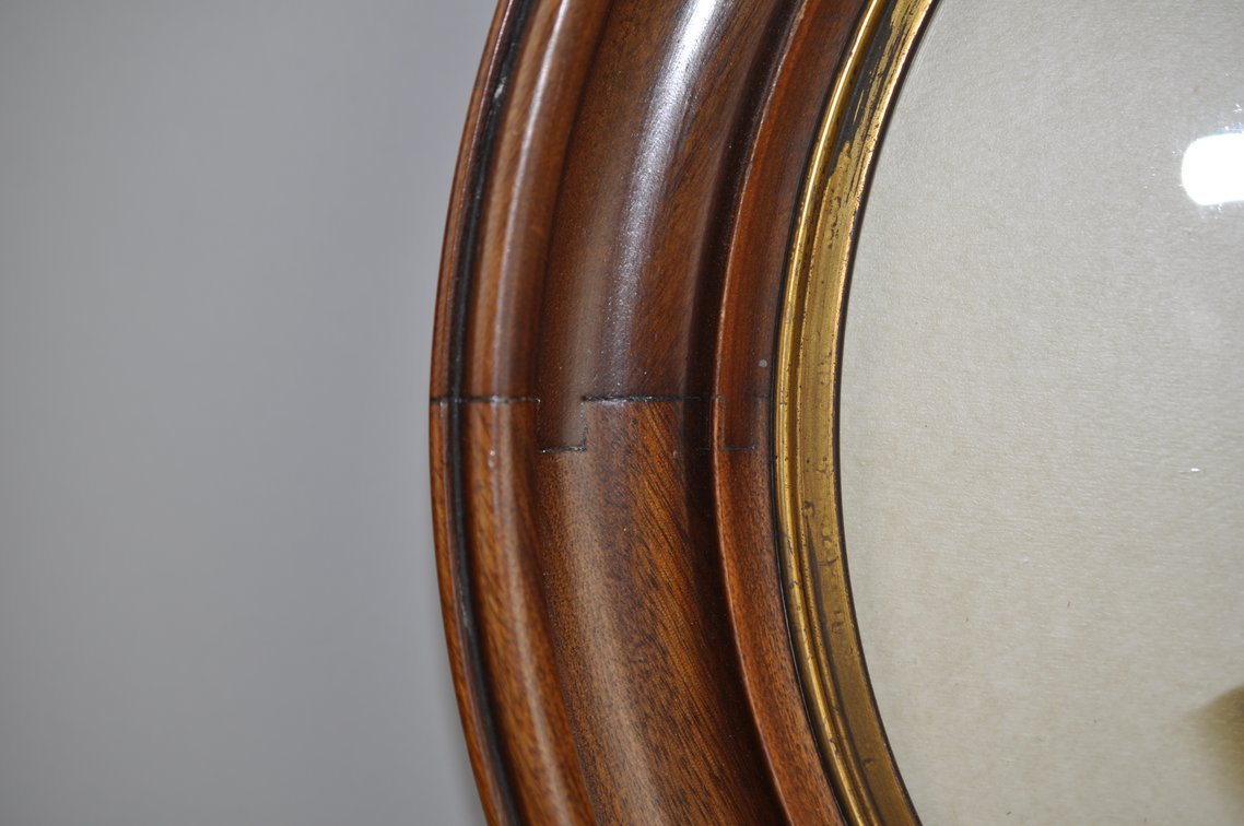 Victorian Oval Walnut Picture Frames, photo 14 of 16