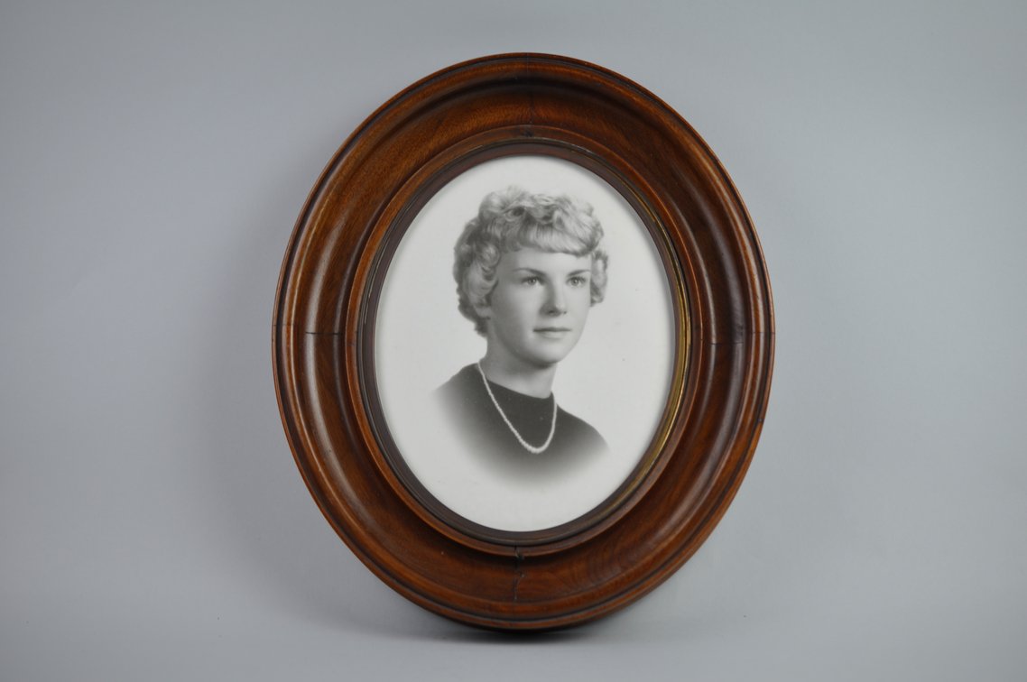 Victorian Oval Walnut Picture Frames, photo 9 of 16