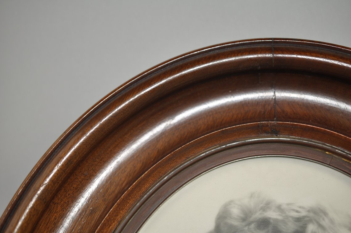 Victorian Oval Walnut Picture Frames, photo 11 of 16