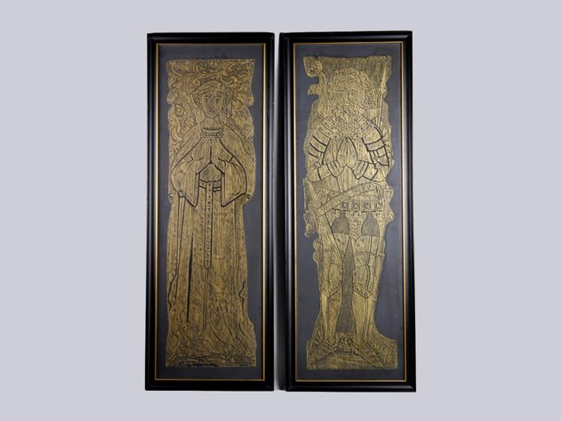 English Tudor Tomb Brass Rubbings
