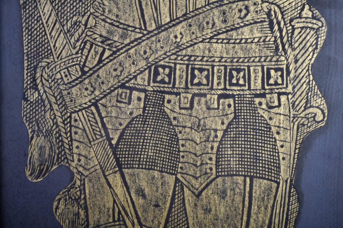 English Tudor Tomb Brass Rubbings, photo 8 of 13