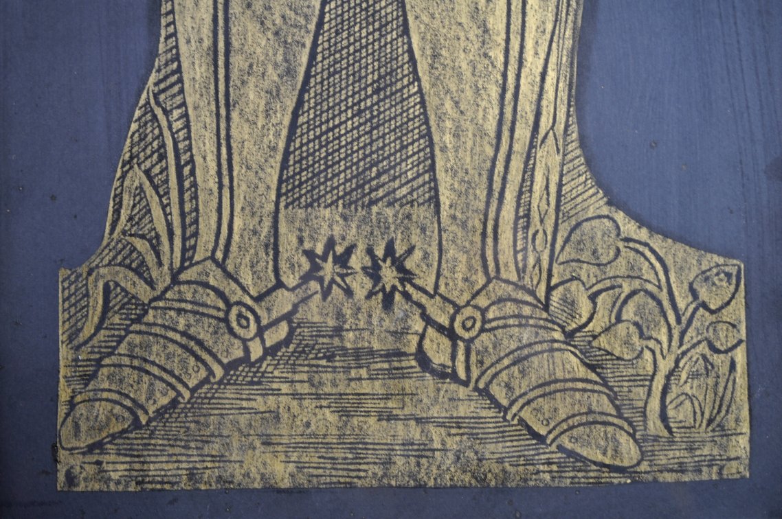 English Tudor Tomb Brass Rubbings, photo 10 of 13