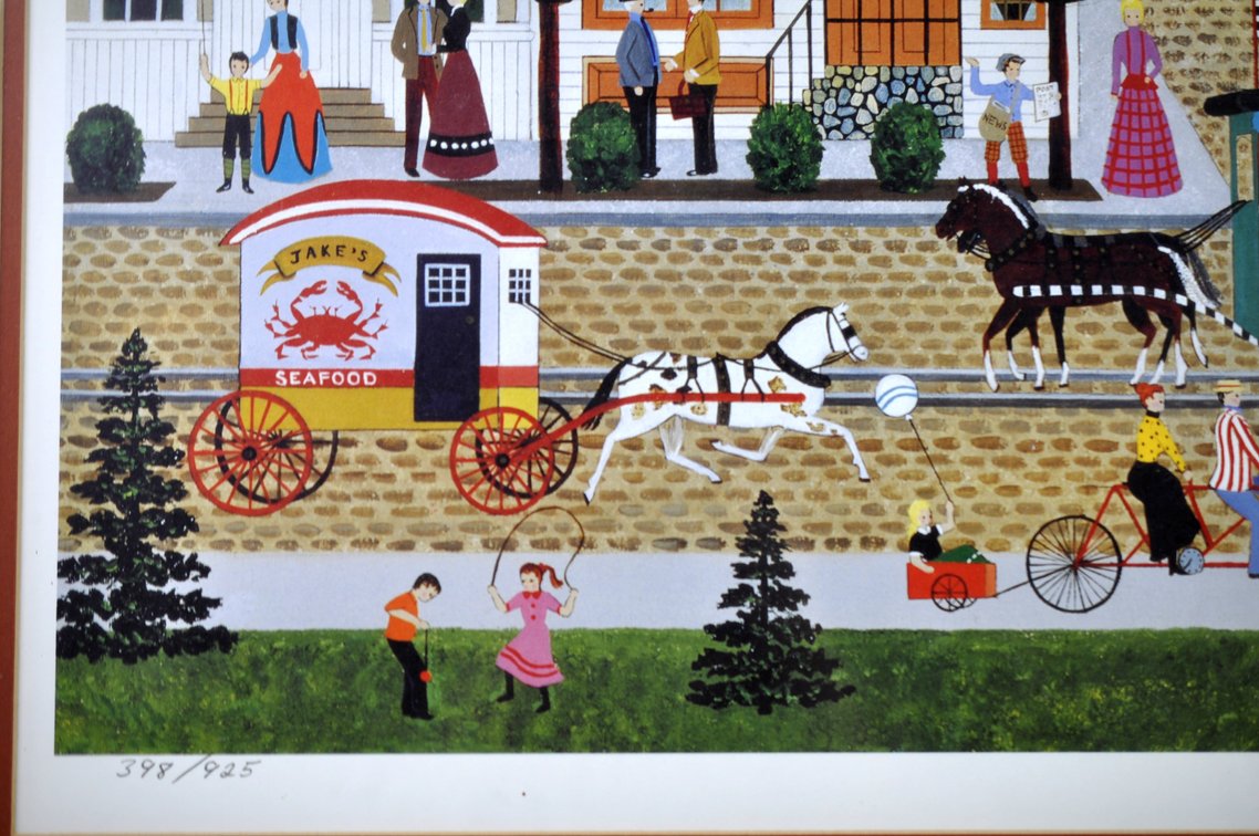 Jane Wooster Scott Carefree Days Print, photo 5 of 15
