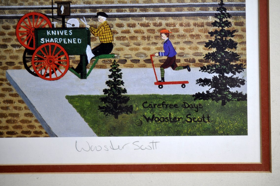 Jane Wooster Scott Carefree Days Print, photo 9 of 15