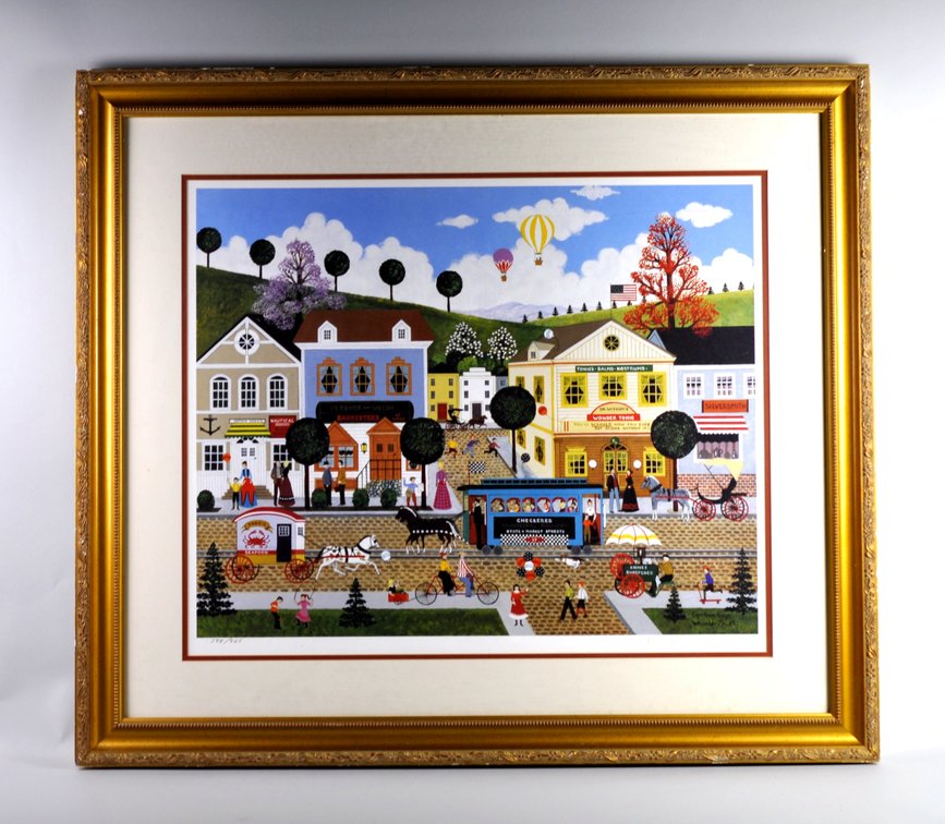 Jane Wooster Scott Carefree Days Print, photo 2 of 15