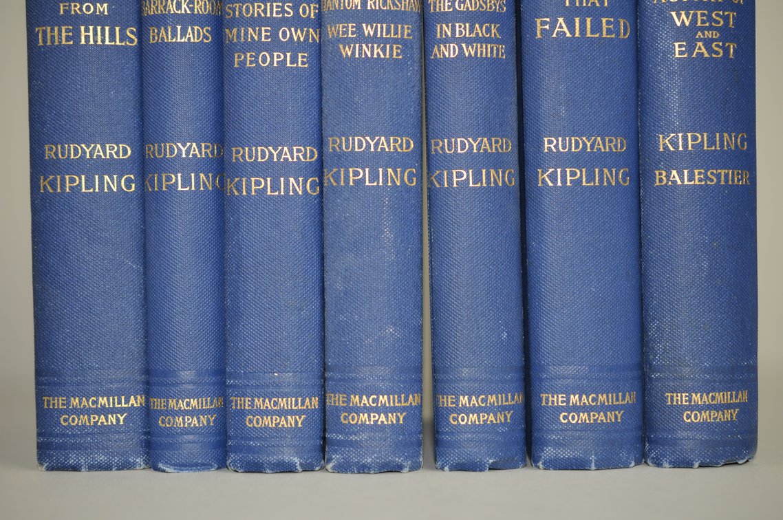 Rudyard Kipling Seven Volume Set 1890s, photo 2 of 24