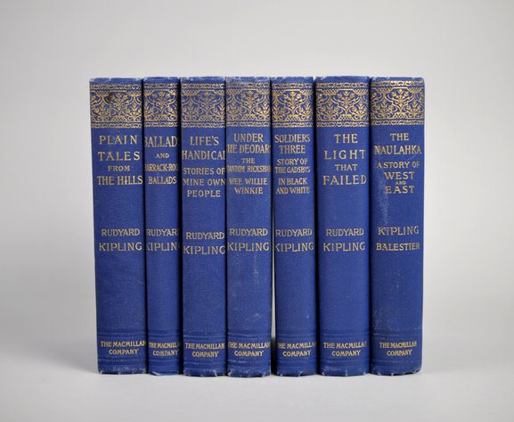 Rudyard Kipling Seven Volume Set 1890s