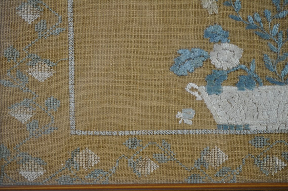 1830s American Schoolgirl Needlework Samplers, photo 5 of 21