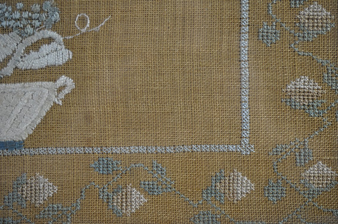 1830s American Schoolgirl Needlework Samplers, photo 7 of 21