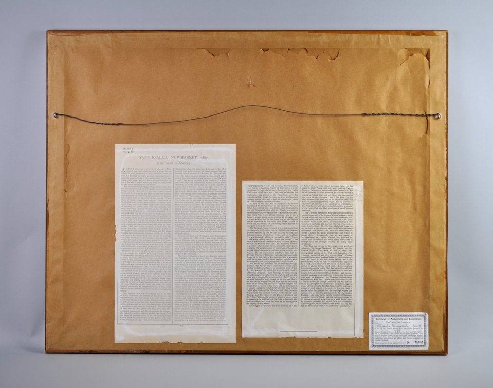 Liborio Prosperi - Tattersall's 1887, photo 11 of 12