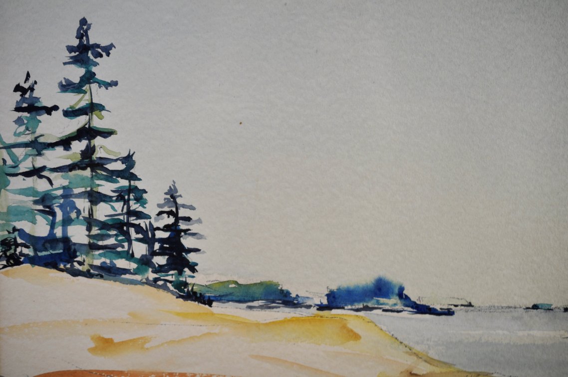 American Coastal Watercolor, photo 3 of 7