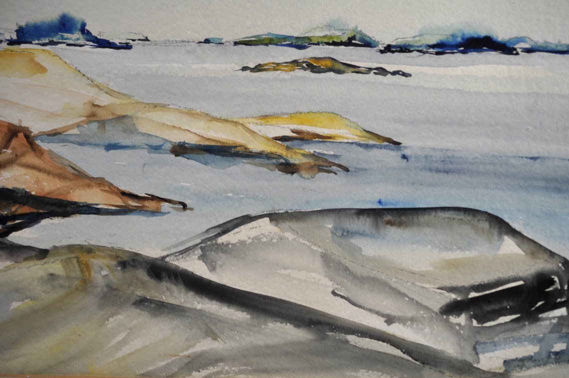 American Coastal Watercolor, photo 4 of 7