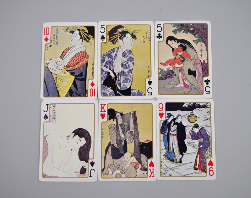 Showa Period Ukiyoe Playing Cards, photo 5 of 11
