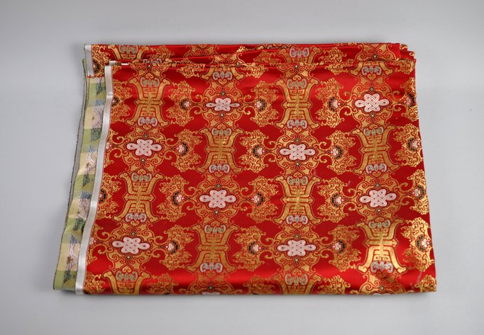 Tibetan Buddhist ShambType Brocade Hanging