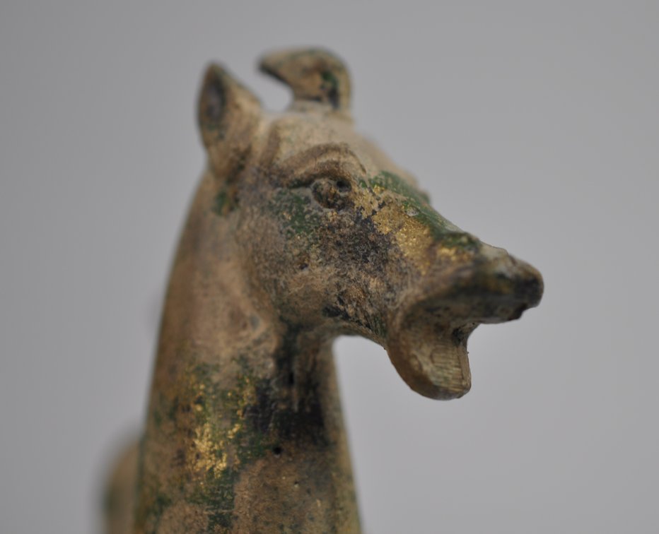 Otagiri Flying Horse of Kansu Cast Iron Sculpture, photo 9 of 20