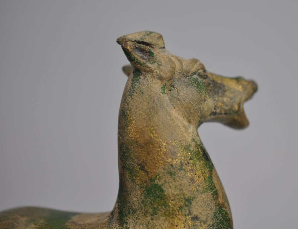 Otagiri Flying Horse of Kansu Cast Iron Sculpture, photo 12 of 20