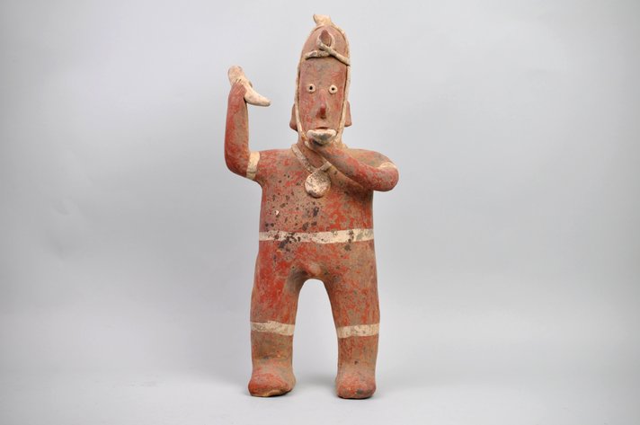 Pre-Columbian Nayarit Pottery Shaman Figure