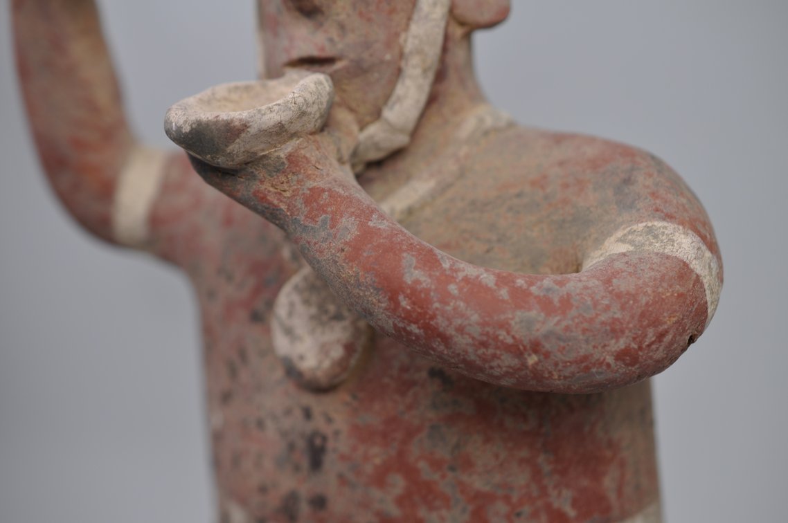 Pre-Columbian Nayarit Pottery Shaman Figure, photo 8 of 18