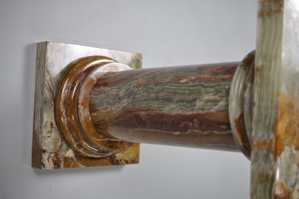 Banded Onyx Pedestal/Pillar, photo 13 of 15