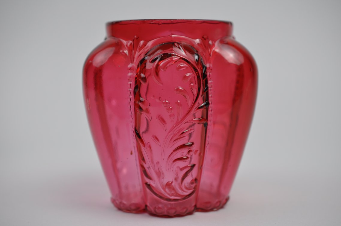 Pickle Castor Cranberry Glass + Utensil, photo 7 of 19