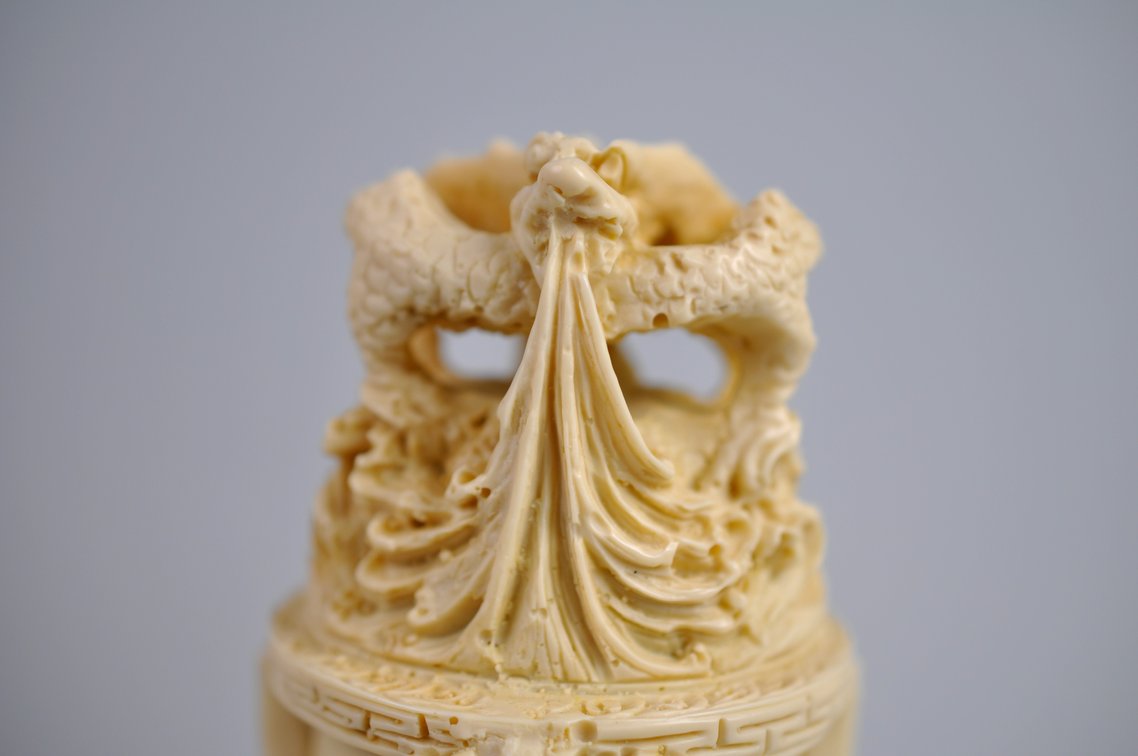 Dragon Tripod Covered Vessel, photo 3 of 22