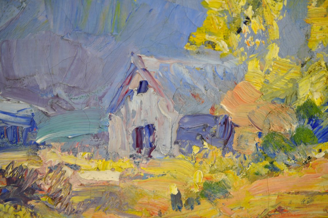 John William Vawter Impressionist Rural Midwest Landscape, photo 8 of 11