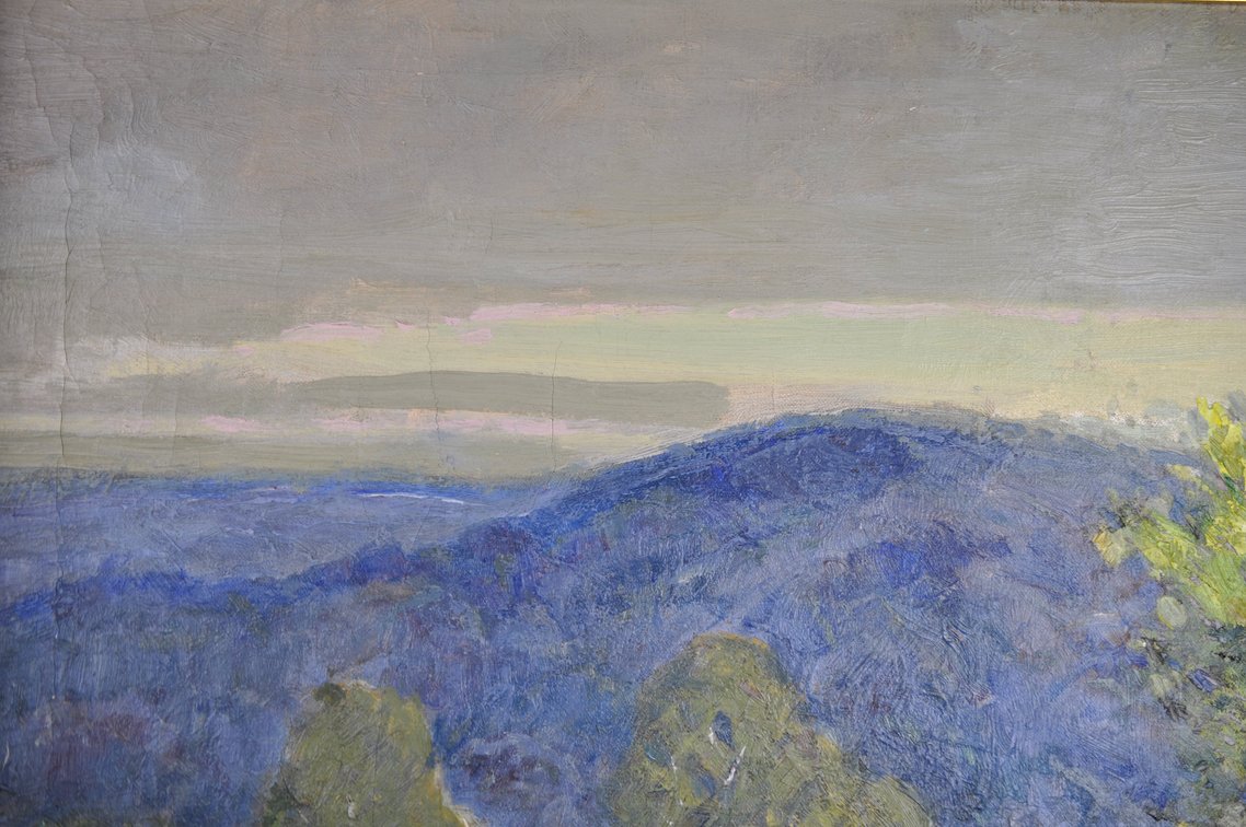 Louis Oscar Griffith American Impressionist Meadow Landscape, photo 4 of 13