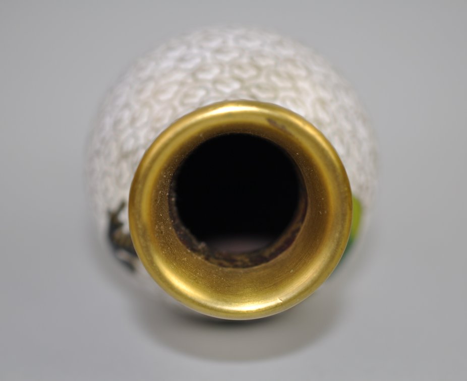 Chinese Cloisonné Floral Vase Collection, photo 13 of 29