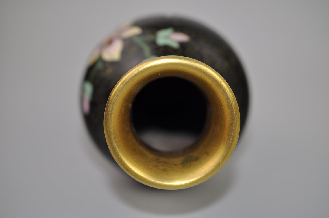 Chinese Cloisonné Floral Vase Collection, photo 5 of 29