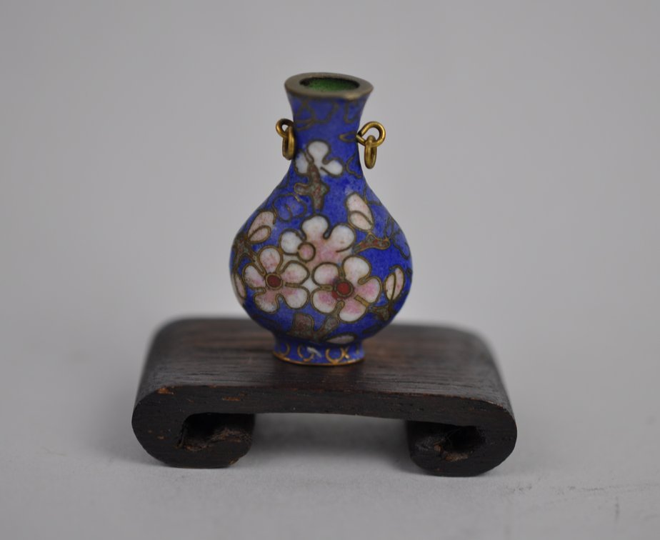 Chinese Cloisonné Floral Vase Collection, photo 27 of 29