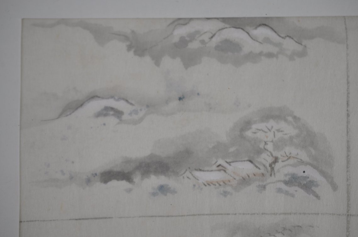Framed Asian Ink & Watercolor Artworks, photo 11 of 25