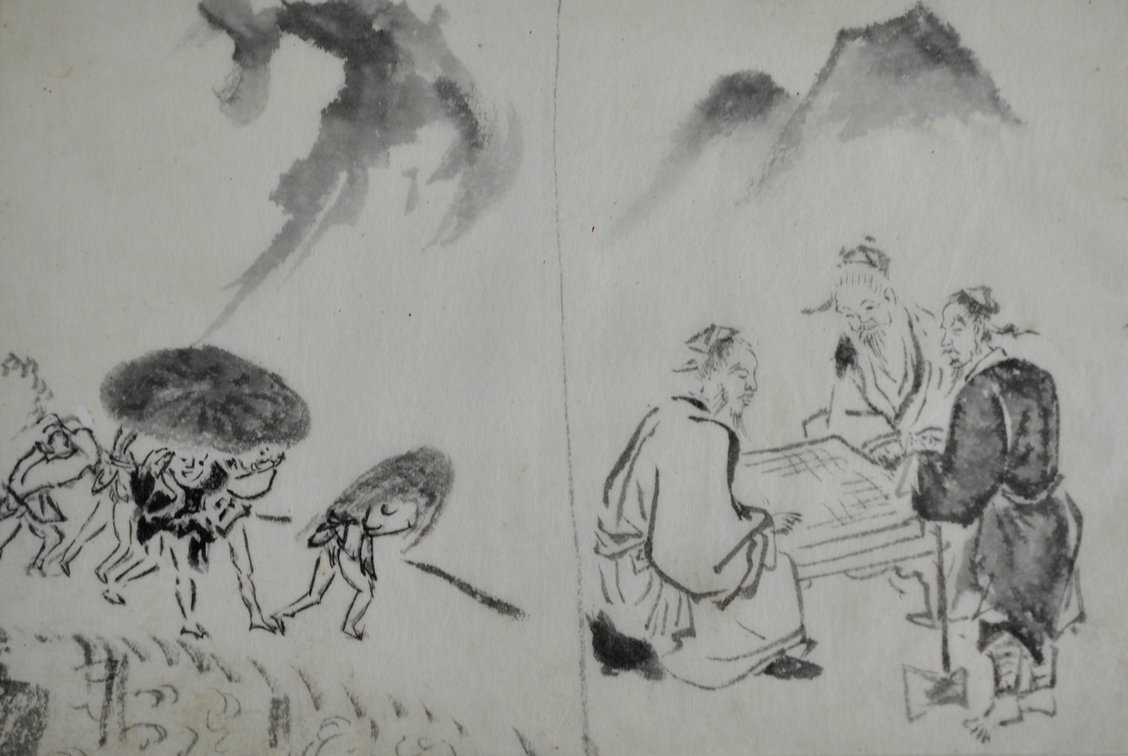 Framed Asian Ink & Watercolor Artworks, photo 17 of 25