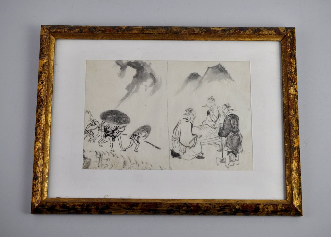 Framed Asian Ink & Watercolor Artworks, photo 16 of 25