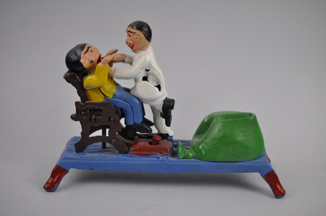 Dentist Themed Sculpture & Mechanical Bank, photo 2 of 34