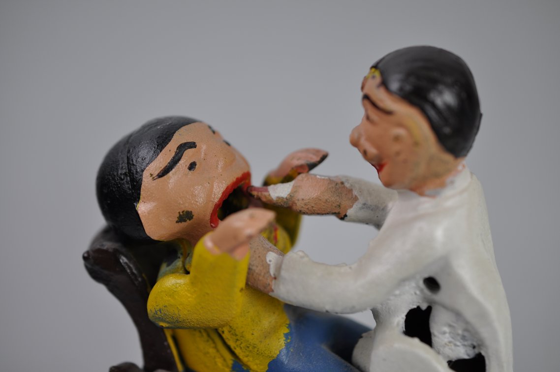 Dentist Themed Sculpture & Mechanical Bank, photo 3 of 34