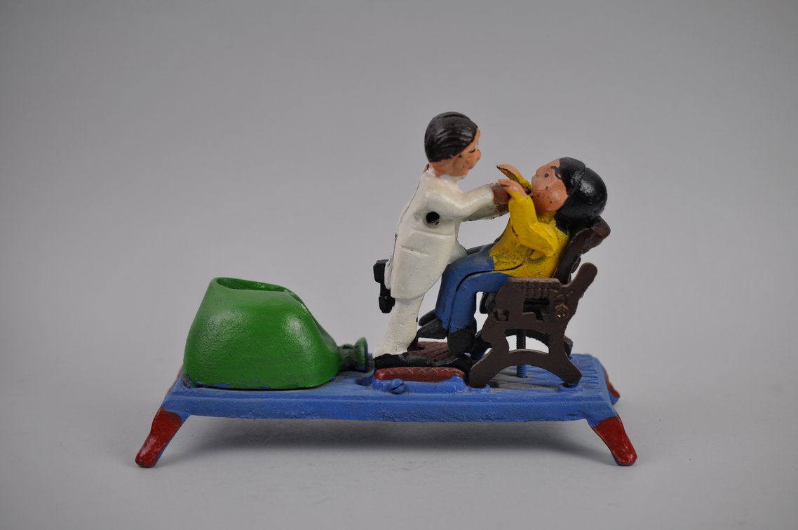 Dentist Themed Sculpture & Mechanical Bank, photo 6 of 34