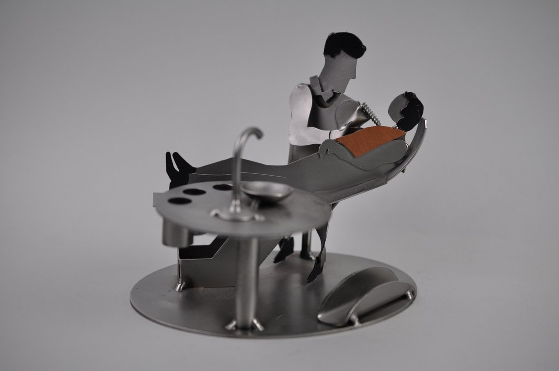Dentist Themed Sculpture & Mechanical Bank, photo 10 of 34