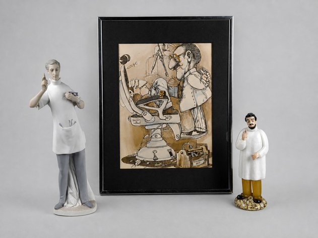 Specialty Dentist Sculptures and Painting