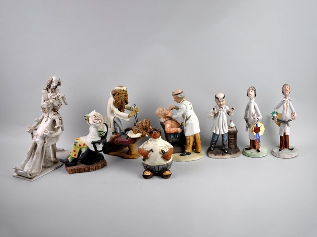 Vintage Dentist Figurine Collection