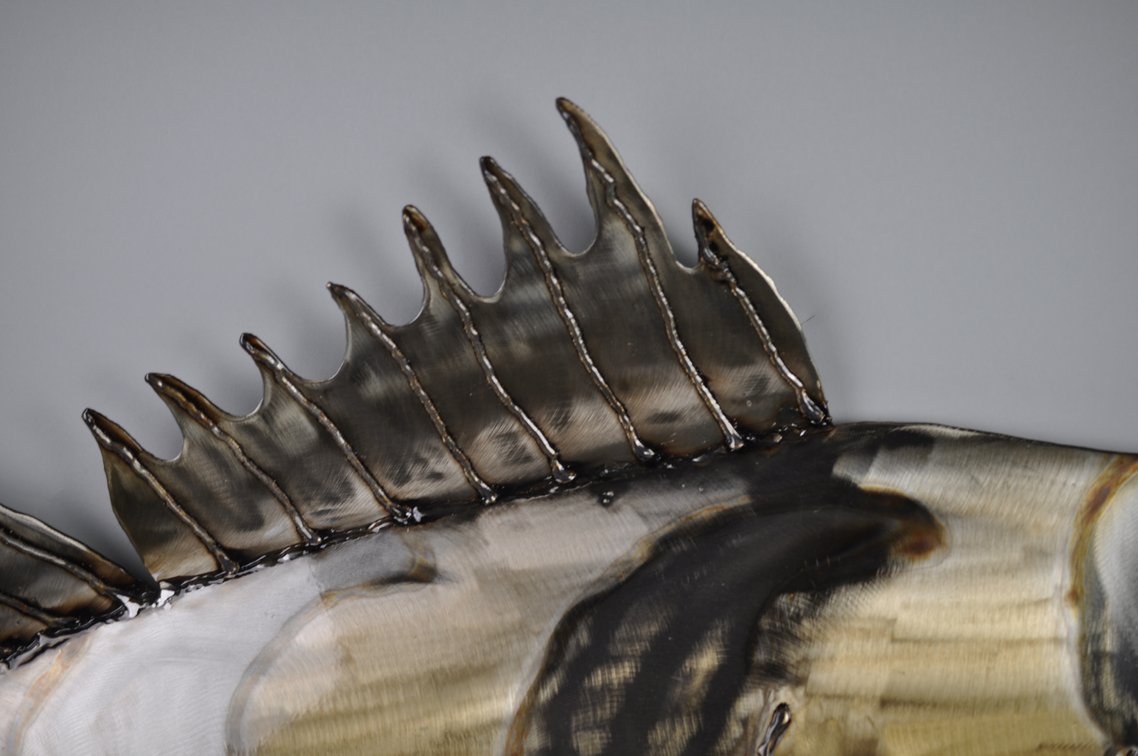 Ricaurte Steel Alive Goliath Grouper Sculpture, photo 5 of 25