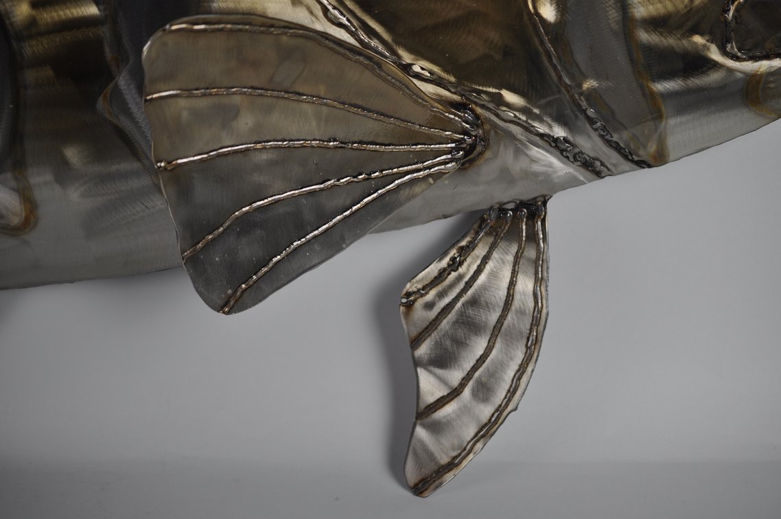 Ricaurte Steel Alive Goliath Grouper Sculpture, photo 4 of 25