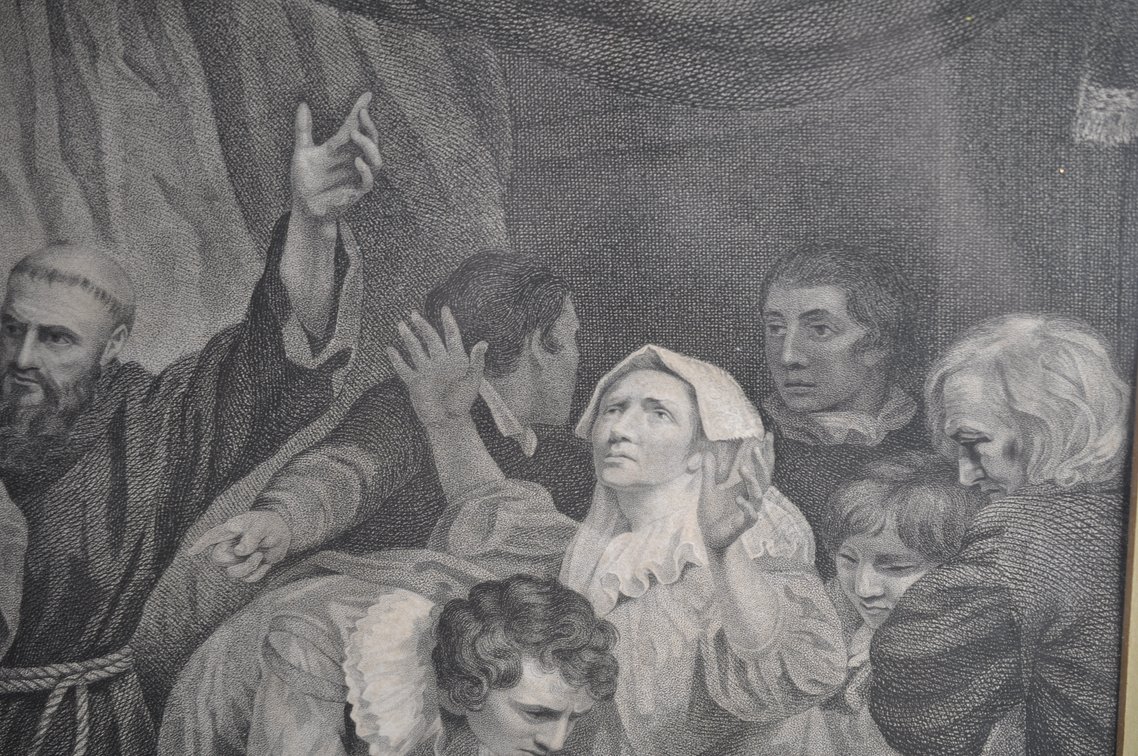George S. & Johann G. Facius Romeo & Juliet Engraving, photo 5 of 12