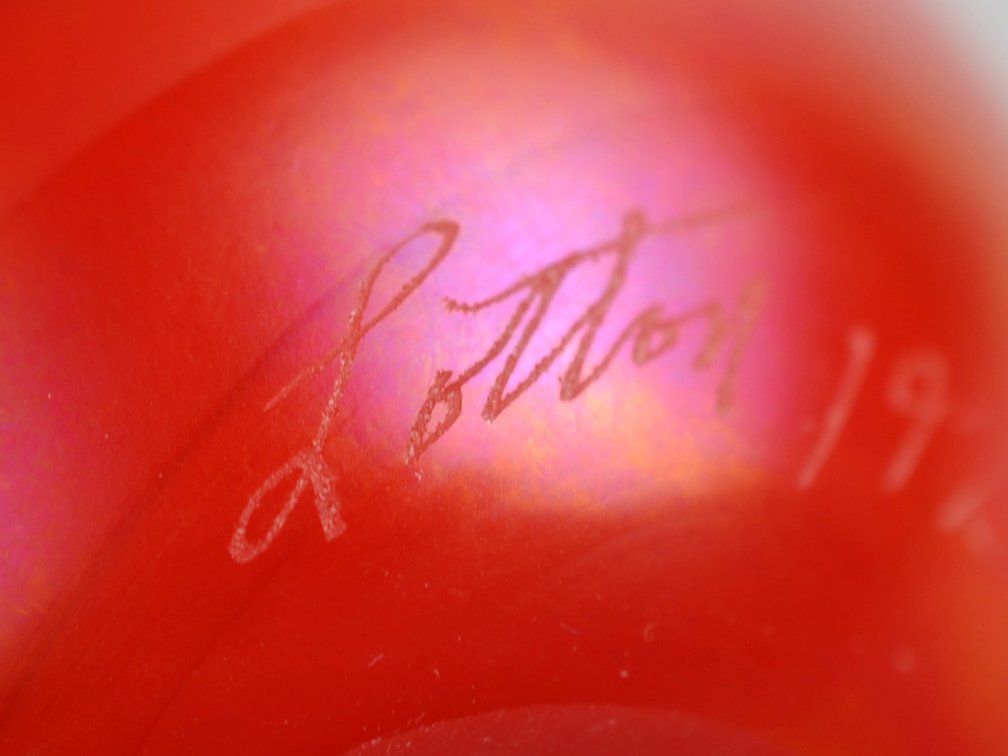 Early Charles Lotton Art Glass Vases Collection, photo 21 of 32