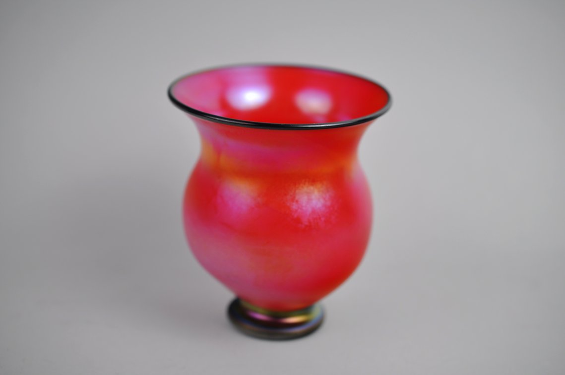 Early Charles Lotton Art Glass Vases Collection, photo 3 of 32