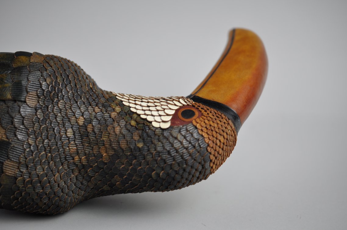 Federico Mexican Leather Toucan Sculpture, photo 7 of 15