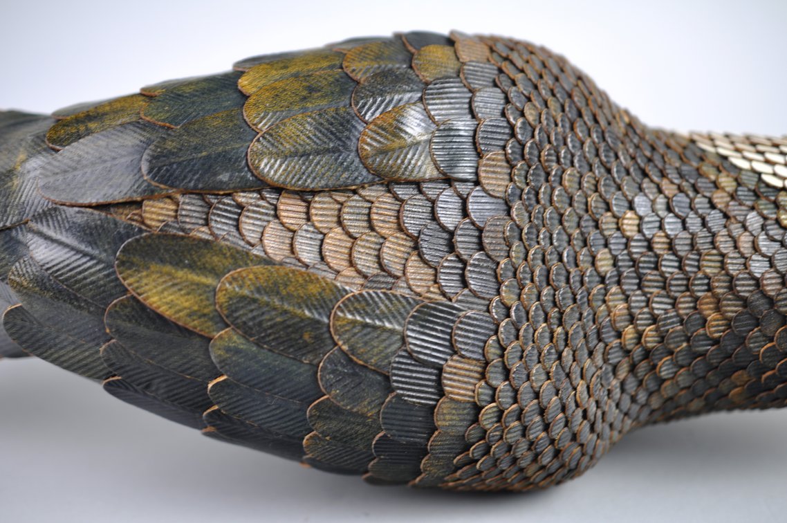 Federico Mexican Leather Toucan Sculpture, photo 8 of 15