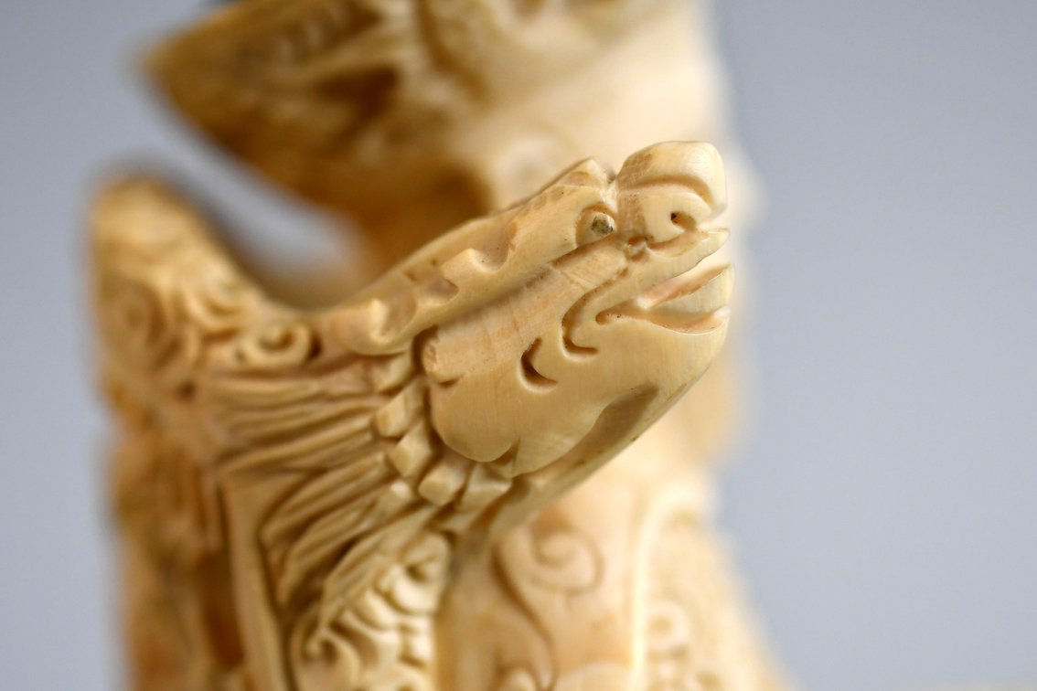 Chinese Emperor & Empress Carved Figures, photo 20 of 50