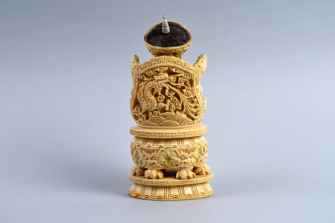 Chinese Emperor & Empress Carved Figures, photo 15 of 50