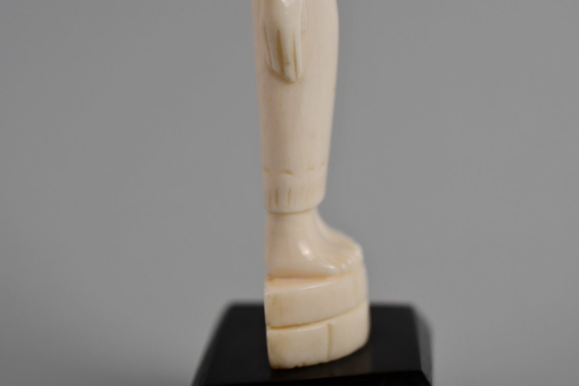 Egyptian Pharaoh & Goddess Carved Bone Figures, photo 29 of 31